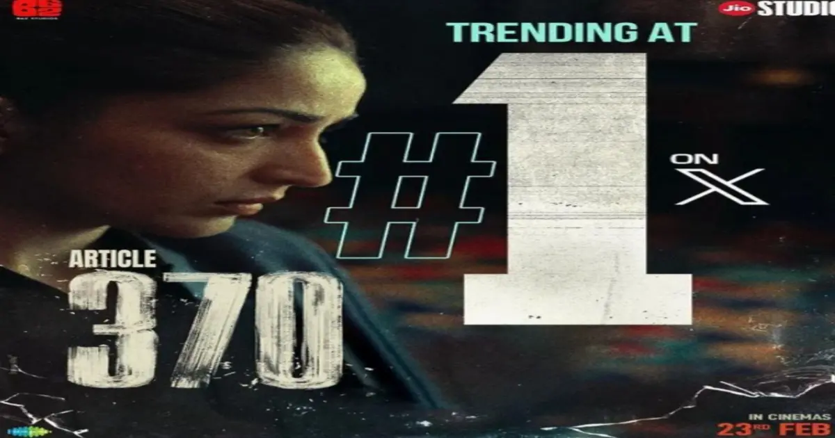 Article 370 Movie Release Date